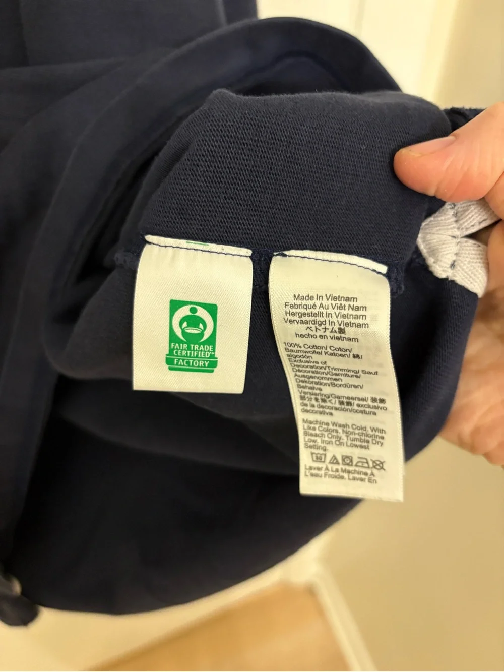 Vintage J.Crew Oarsman Rugby Shirt Mens XLT Navy Blue Pink Collar Elbow Patch